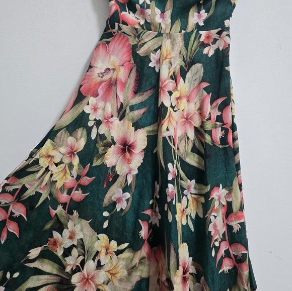 Zimmermann Lexi Bandeau linen midi dress nwt size 2 petite - Picture 6 of 13